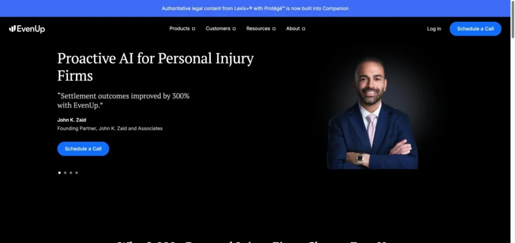 EvenUp website screenshot