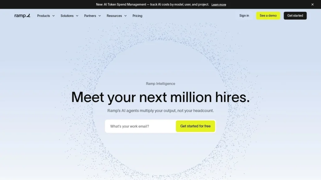 Ramp Agents website screenshot